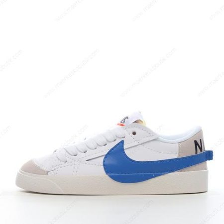 Billige Sko Nike Blazer Low 77 Jumbo ‘Blå Hvid’ DQ8768-100