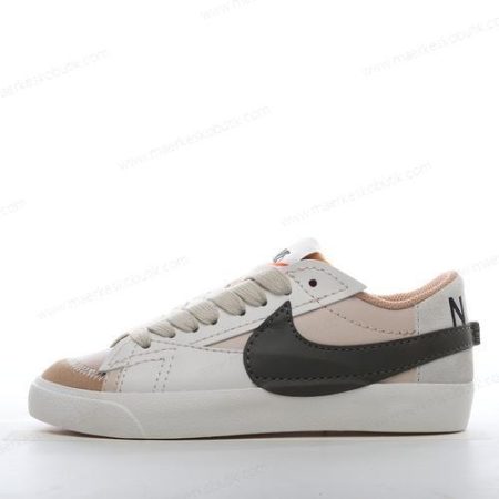 Billige Sko Nike Blazer Low 77 Jumbo ‘Hvid Grøn Brun’ DQ1470-105