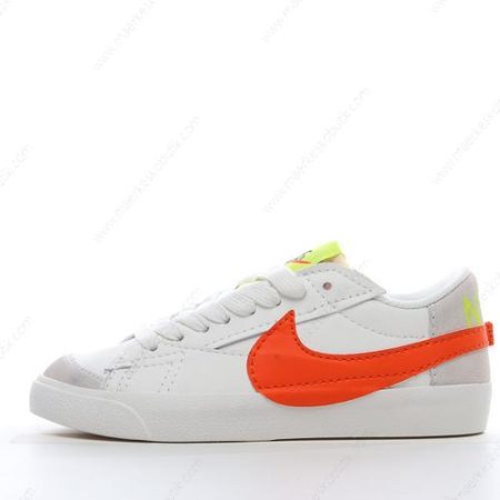 Billige Sko Nike Blazer Low 77 Jumbo ‘Hvid Orange’ DQ1470-103