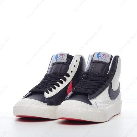 Billige Sko Nike Blazer Mid 77 EMB ‘Hvid Sort’ DD8025-101