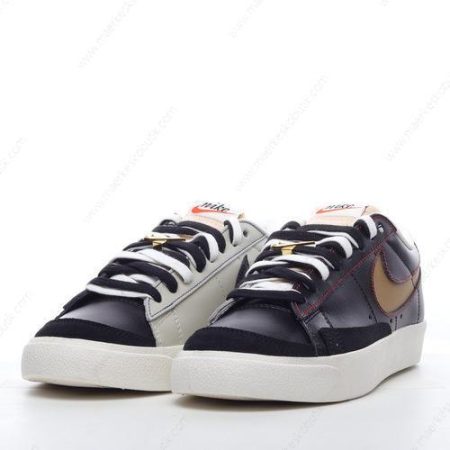 Billige Sko Nike Blazer Mid 77 ‘Sort Guld’ DH4370-001