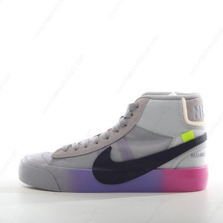 Billige Sko Nike Blazer Mid ‘Grå Ren Sort’ AA3832-002