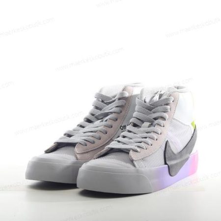 Billige Sko Nike Blazer Mid ‘Grå Ren Sort’ AA3832-002