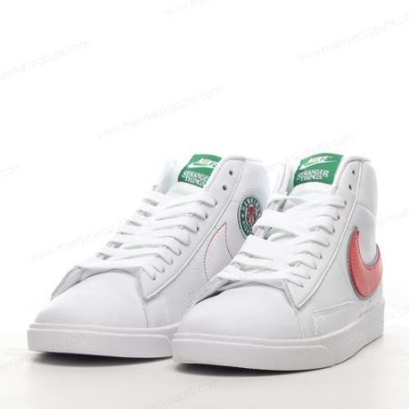 Billige Sko Nike Blazer Mid ‘Hvid Rød Grøn’ CJ6101-100