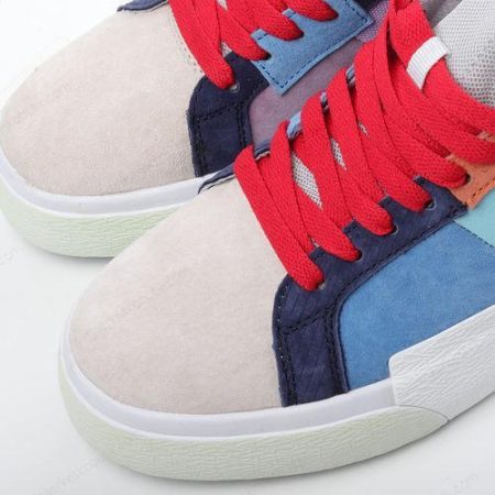 Billige Sko Nike Blazer Mid ‘Lilla Blå Hvid’ DA8854-500