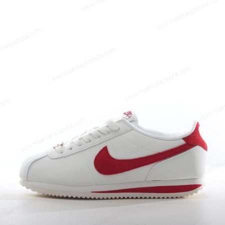 Billige Sko Nike Cortez Basic ‘Hvid Rød’ 819719-101