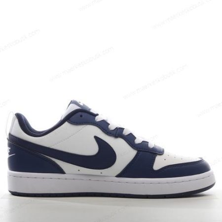 Billige Sko Nike Court Borough Low 2 ‘Hvid Blå’ BQ5448-107