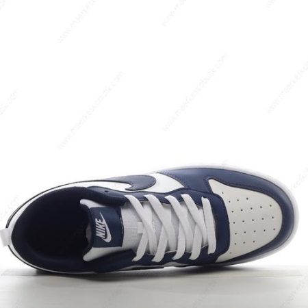 Billige Sko Nike Court Borough Low 2 ‘Hvid Blå’ BQ5448-107