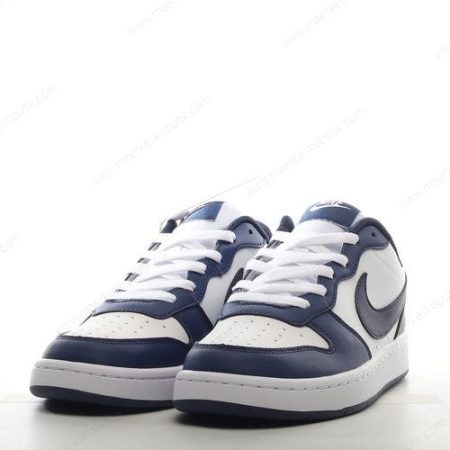 Billige Sko Nike Court Borough Low 2 ‘Hvid Blå’ BQ5448-107