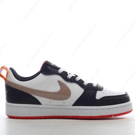 Billige Sko Nike Court Borough Low 2 ‘Sølv Sort Hvid’ DJ0040-100