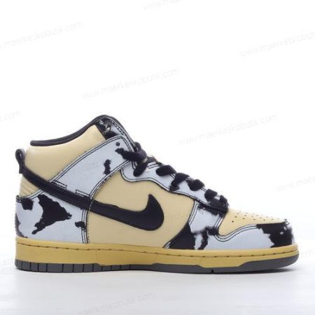 Billige Sko Nike Dunk High 1985 ‘Sort Gul’ DD9404-700