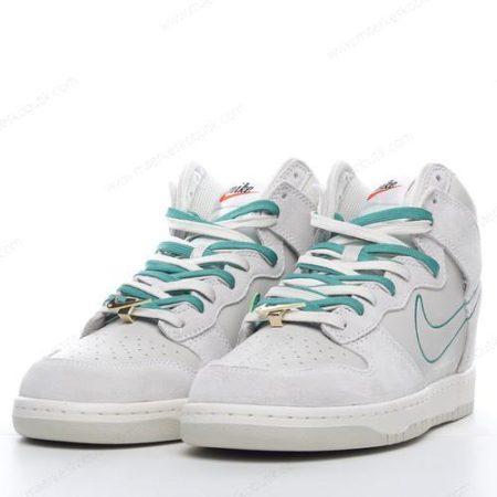 Billige Sko Nike Dunk High ‘Grøn Hvid’ DH0960-001