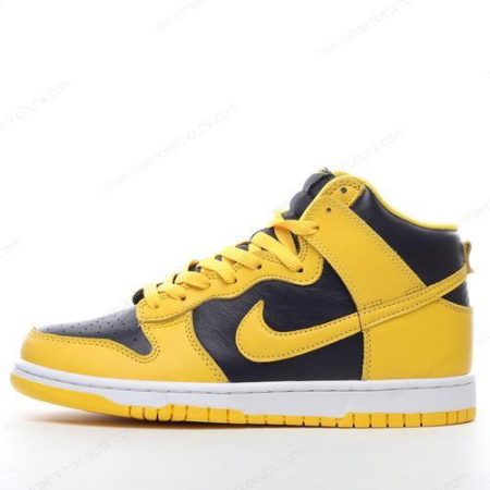 Billige Sko Nike Dunk High ‘Gul Sort’ CZ8149-002