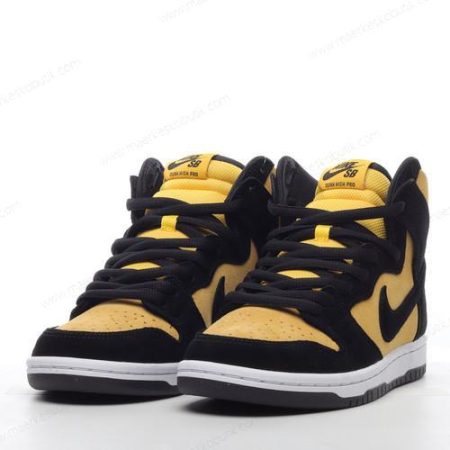 Billige Sko Nike Dunk High ‘Gul Sort’ CZ8149-700