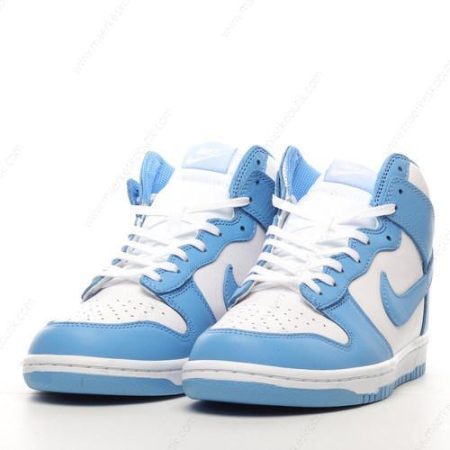 Billige Sko Nike Dunk High ‘Hvid Blå’ DD1399-400