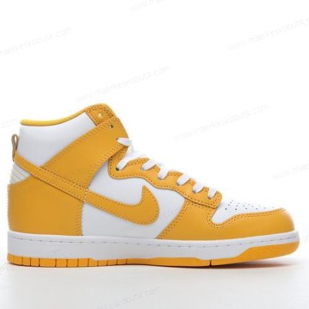 Billige Sko Nike Dunk High ‘Hvid Gul’ DD1869-106