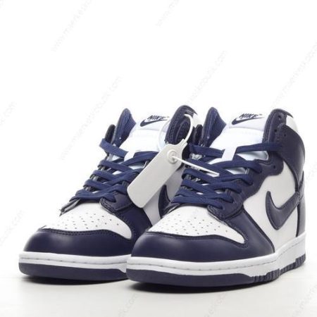 Billige Sko Nike Dunk High ‘Hvid Navy’ DD1399-104