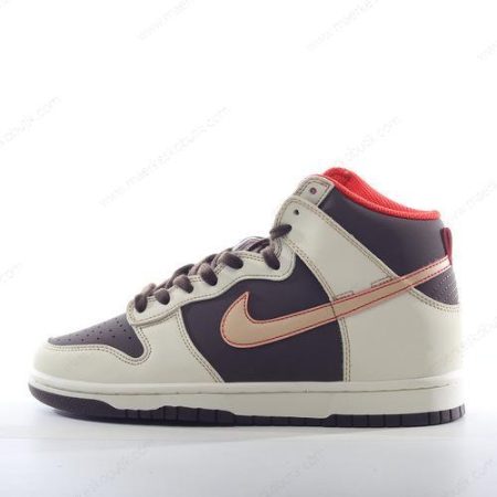 Billige Sko Nike Dunk High SE ‘Brun Hvid’ FB8892-200