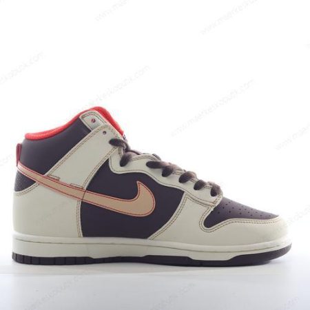 Billige Sko Nike Dunk High SE ‘Brun Hvid’ FB8892-200