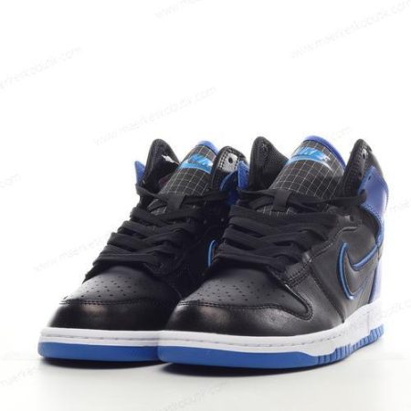 Billige Sko Nike Dunk High SE ‘Sort Hvid Blå’ DD3359-001