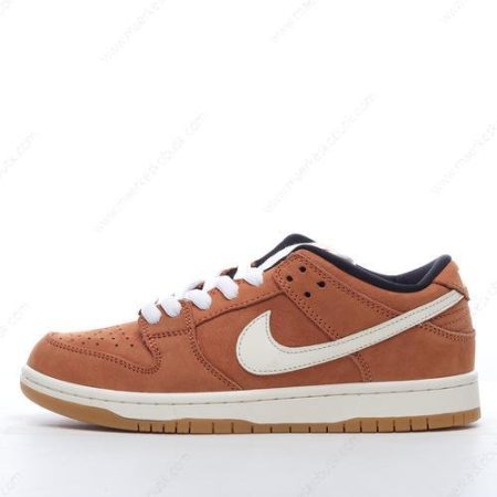 Billige Sko Nike Dunk Low ‘Brun Hvid’ DH1319-200