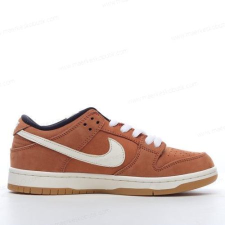 Billige Sko Nike Dunk Low ‘Brun Hvid’ DH1319-200