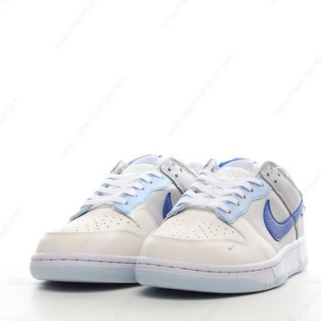 Billige Sko Nike Dunk Low ‘Grå Blå Hvid’ FB1843-141