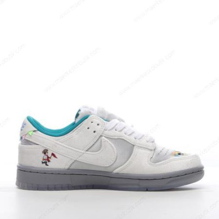 Billige Sko Nike Dunk Low ‘Grå Hvid’ DO2326-001