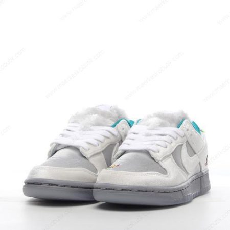 Billige Sko Nike Dunk Low ‘Grå Hvid’ DO2326-001