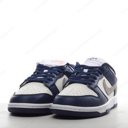 Billige Sko Nike Dunk Low ‘Grå Hvid Navy’ FD9749-400