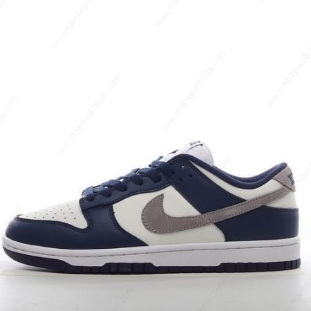 Billige Sko Nike Dunk Low ‘Grå Hvid Navy’ FD9749-400