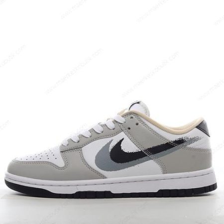 Billige Sko Nike Dunk Low ‘Grå Hvid Sort’ FD0661-100