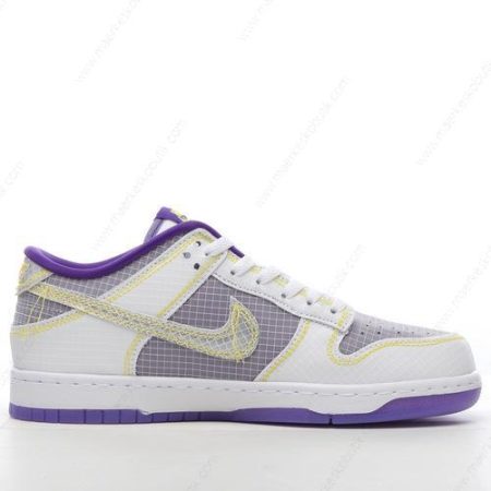 Billige Sko Nike Dunk Low ‘Grå Lilla Gul’ DJ9649-500