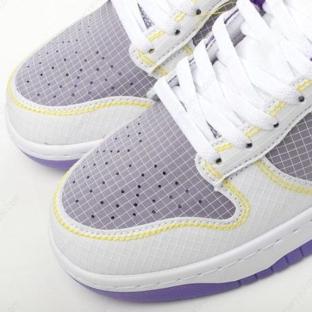 Billige Sko Nike Dunk Low ‘Grå Lilla Gul’ DJ9649-500