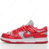 Billige Sko Nike Dunk Low ‘Grå Rød’ CT0856-600