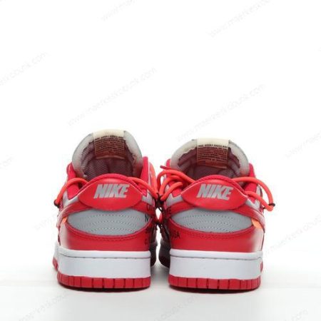 Billige Sko Nike Dunk Low ‘Grå Rød’ CT0856-600