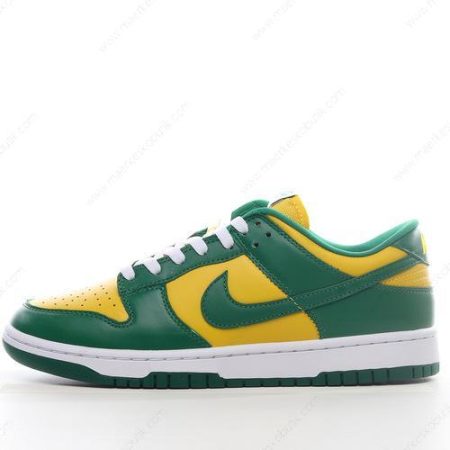 Billige Sko Nike Dunk Low ‘Grøn Gul’ CU1727-700