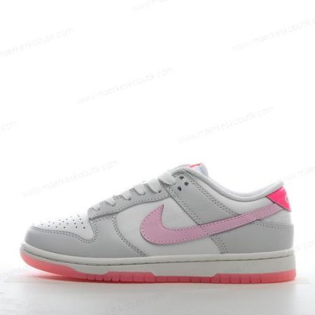 Billige Sko Nike Dunk Low ‘Hvid Grå Pink’ FN3451-161