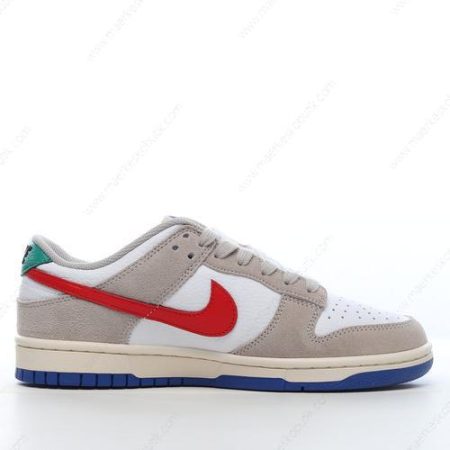 Billige Sko Nike Dunk Low ‘Hvid Grå Rød Blå’ DV3497-001