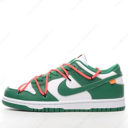 Billige Sko Nike Dunk Low ‘Hvid Grøn’ CT0856-100