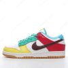 Billige Sko Nike Dunk Low ‘Hvid Grøn Gul Rød’ DH0952-100