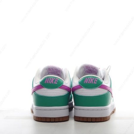 Billige Sko Nike Dunk Low ‘Hvid Grøn Lilla’ FD9922-151