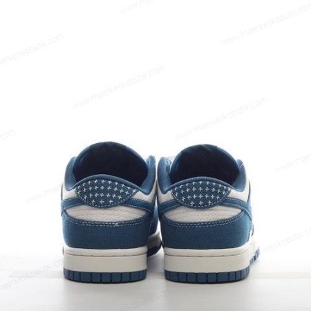 Billige Sko Nike Dunk Low ‘Hvid Mørkeblå’ DV0834-101