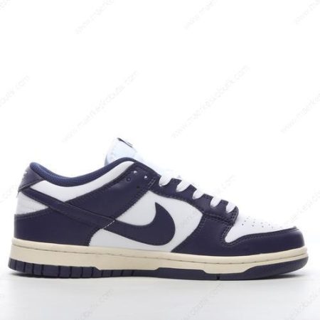 Billige Sko Nike Dunk Low ‘Hvid Navy’ DD1503-115