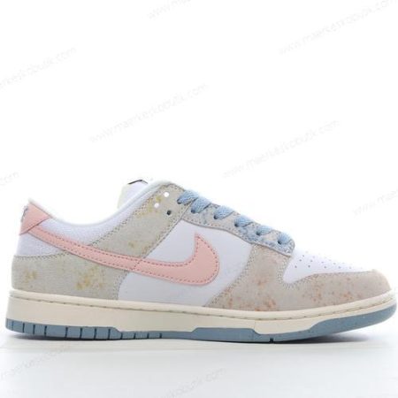 Billige Sko Nike Dunk Low ‘Hvid Pink Blå’ DV6486-100