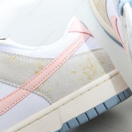 Billige Sko Nike Dunk Low ‘Hvid Pink Blå’ DV6486-100