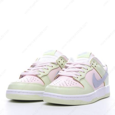 Billige Sko Nike Dunk Low ‘Hvid Pink Grøn’ DD1503-600