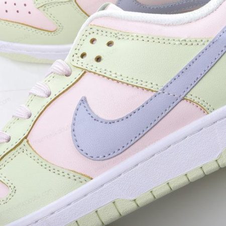 Billige Sko Nike Dunk Low ‘Hvid Pink Grøn’ DD1503-600