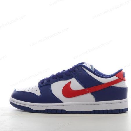 Billige Sko Nike Dunk Low ‘Hvid Rød Blå’ DD1503-119