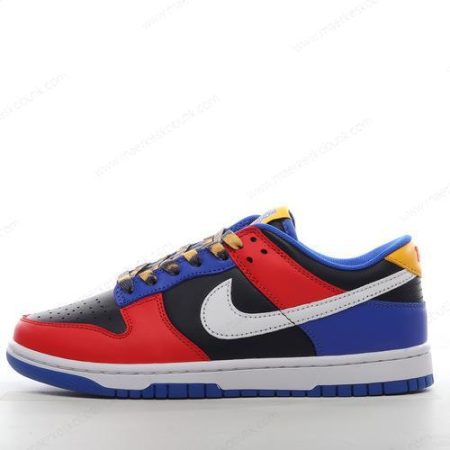 Billige Sko Nike Dunk Low ‘Hvid Rød Blå’ DR6190-100